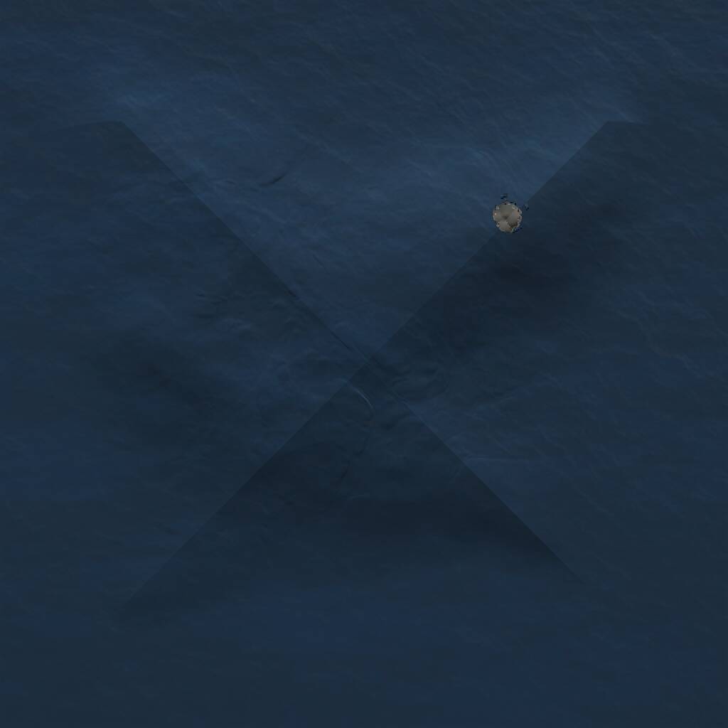 Rust Map: Procedural Map, Size: 1000, Seed: 658361002, 1 Monuments