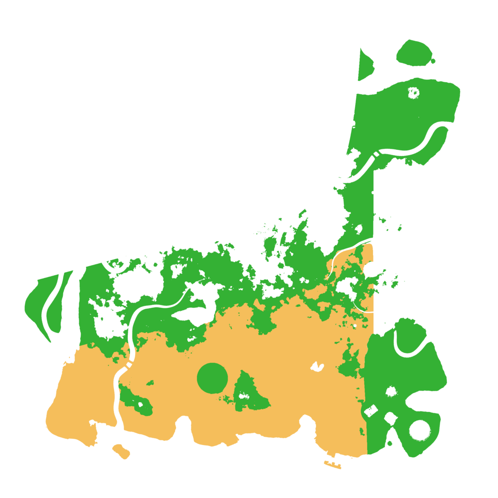 Biome Rust Map: Procedural Map, Size: 4250, Seed: 1395507454