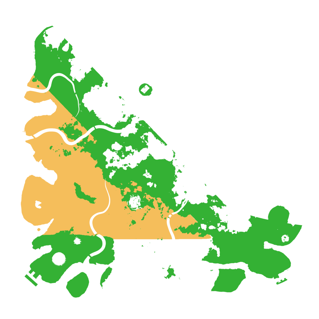 Biome Rust Map: Procedural Map, Size: 4250, Seed: 1113952036