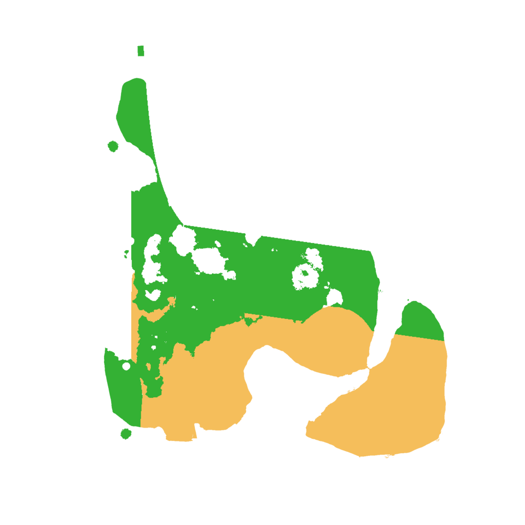 Biome Rust Map: Procedural Map, Size: 2000, Seed: 503978675