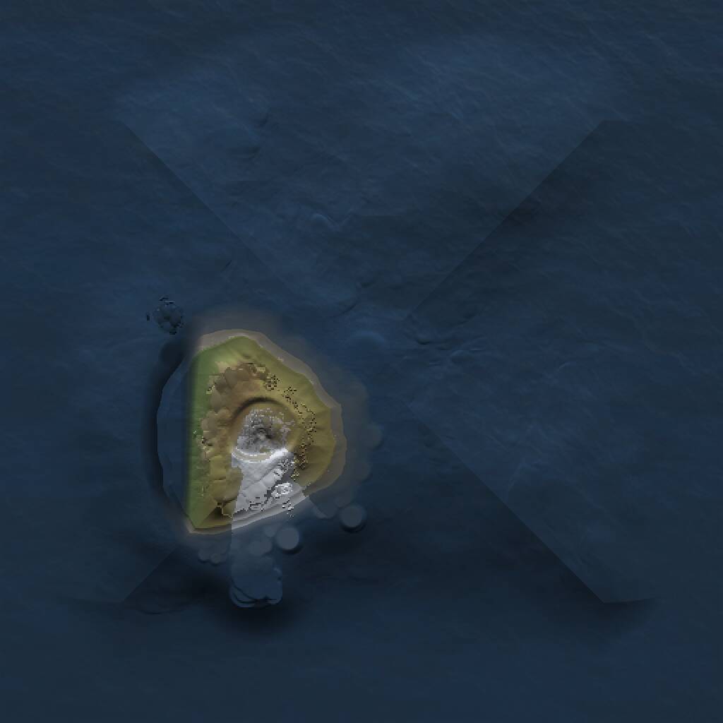 Rust Map: Procedural Map, Size: 1000, Seed: 1289561731, 1 Monuments