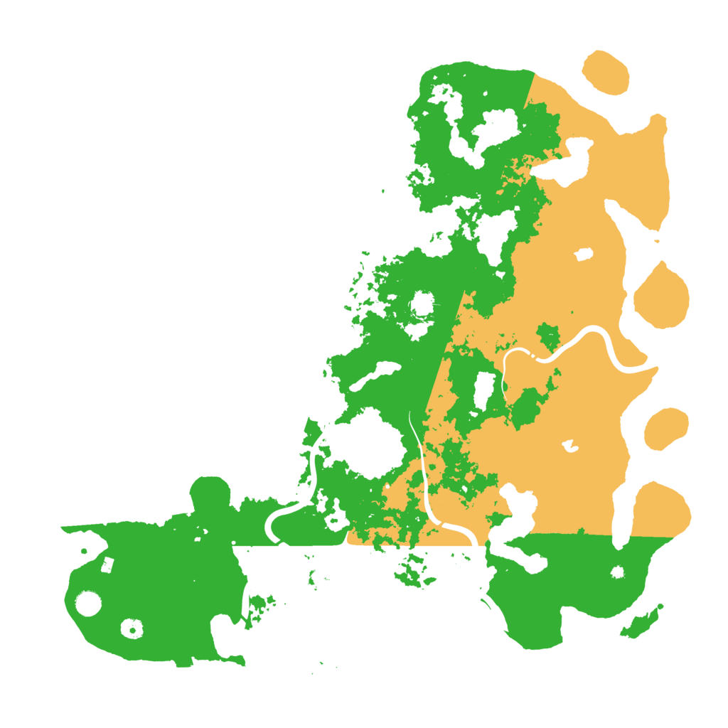 Biome Rust Map: Procedural Map, Size: 5000, Seed: 702626308