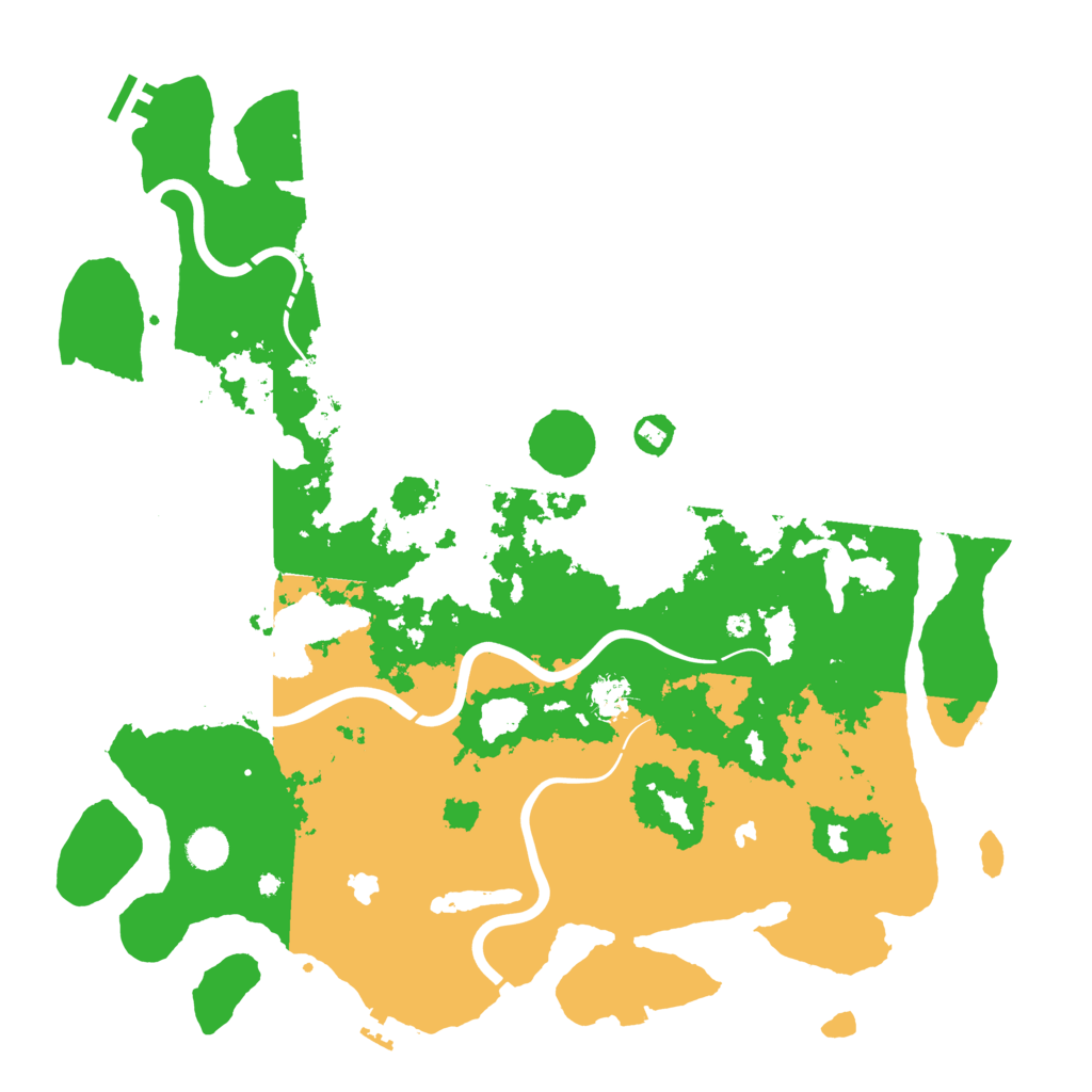 Biome Rust Map: Procedural Map, Size: 4500, Seed: 1172010278