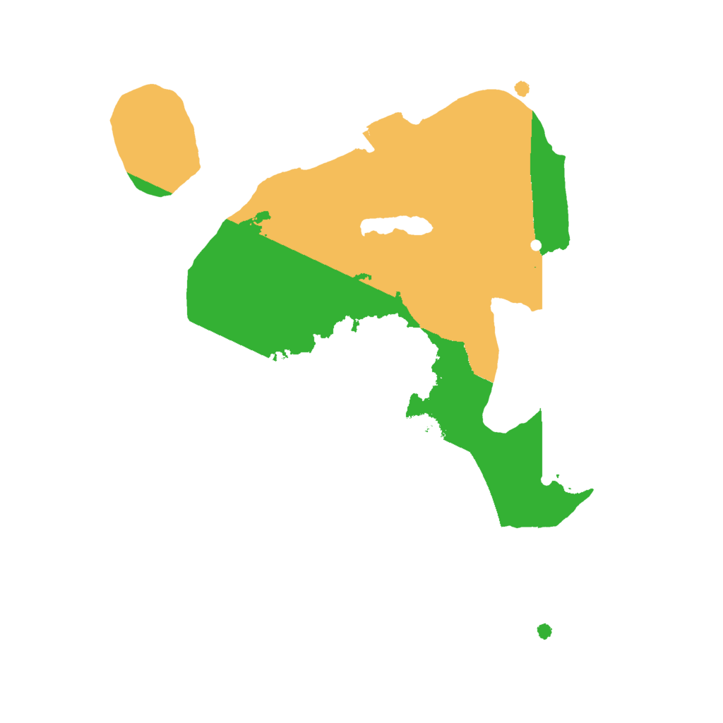 Biome Rust Map: Procedural Map, Size: 1950, Seed: 222