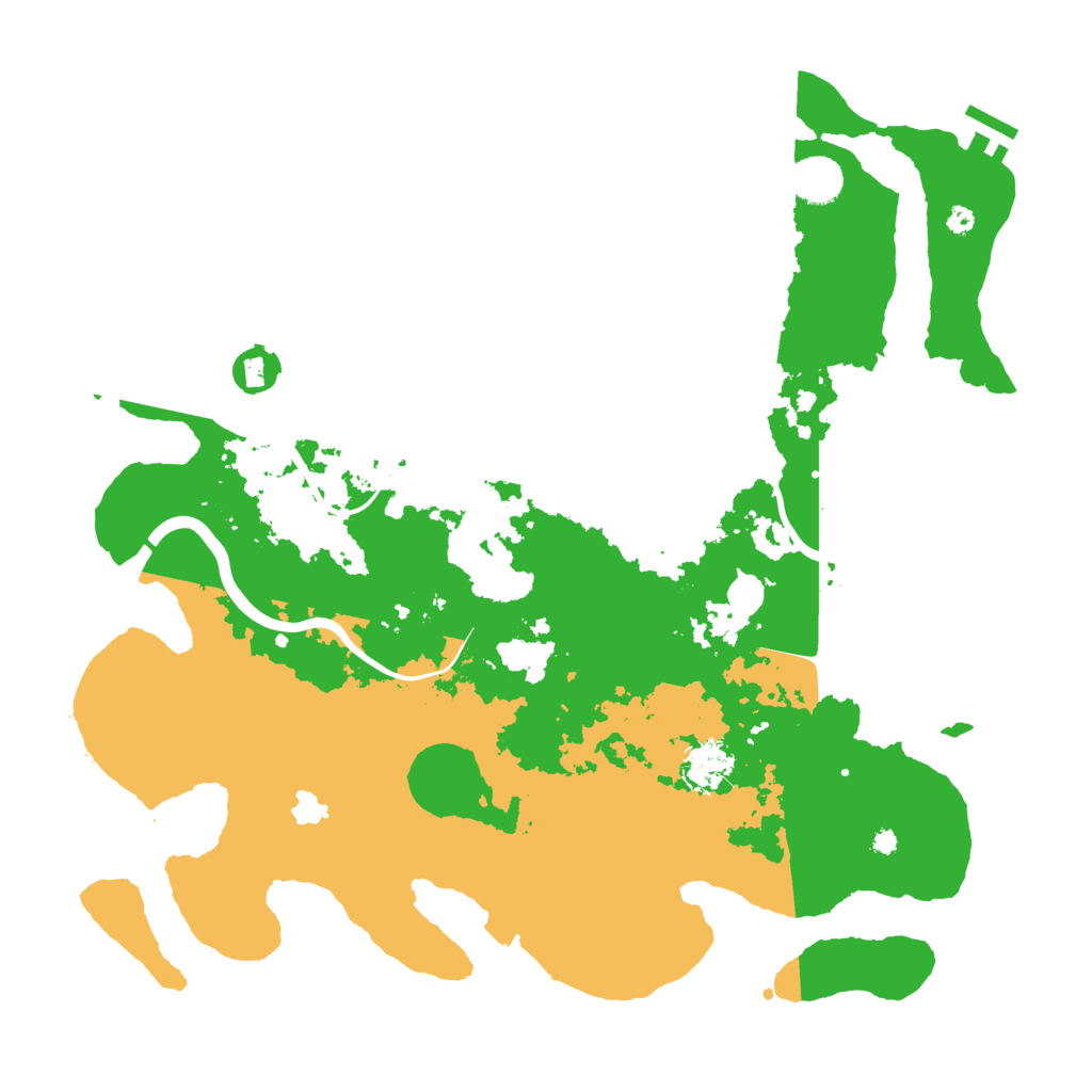 Biome Rust Map: Procedural Map, Size: 4000, Seed: 839832938
