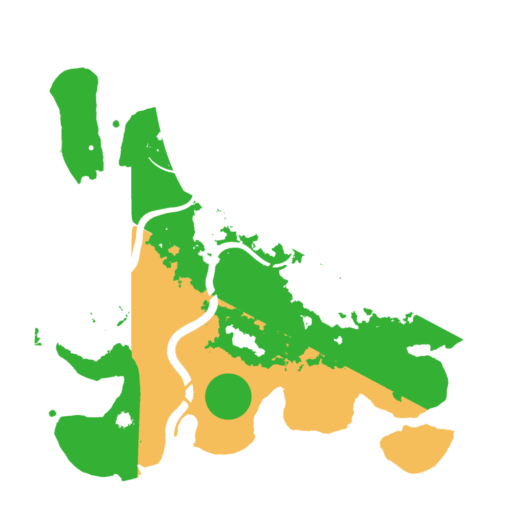 Biome Rust Map: Procedural Map, Size: 3000, Seed: 1475172363