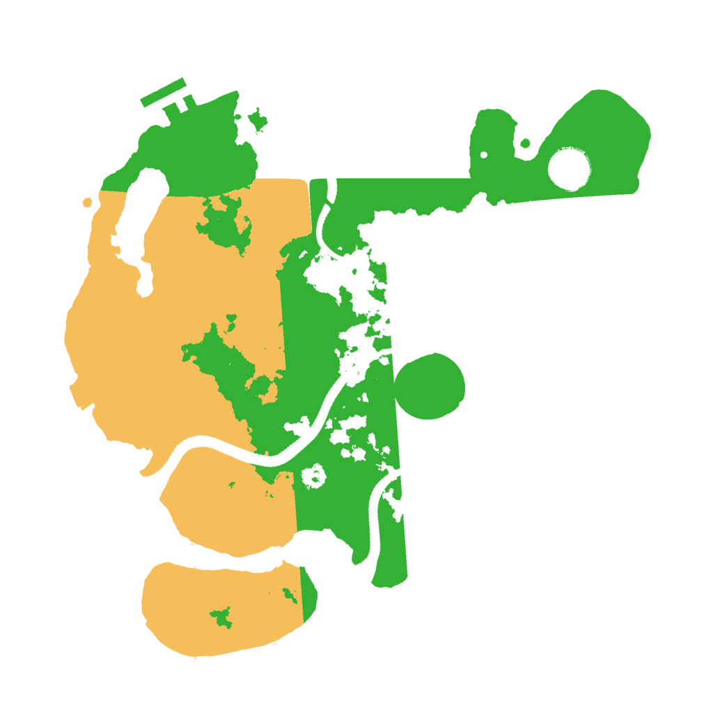 Biome Rust Map: Procedural Map, Size: 3000, Seed: 1872927868