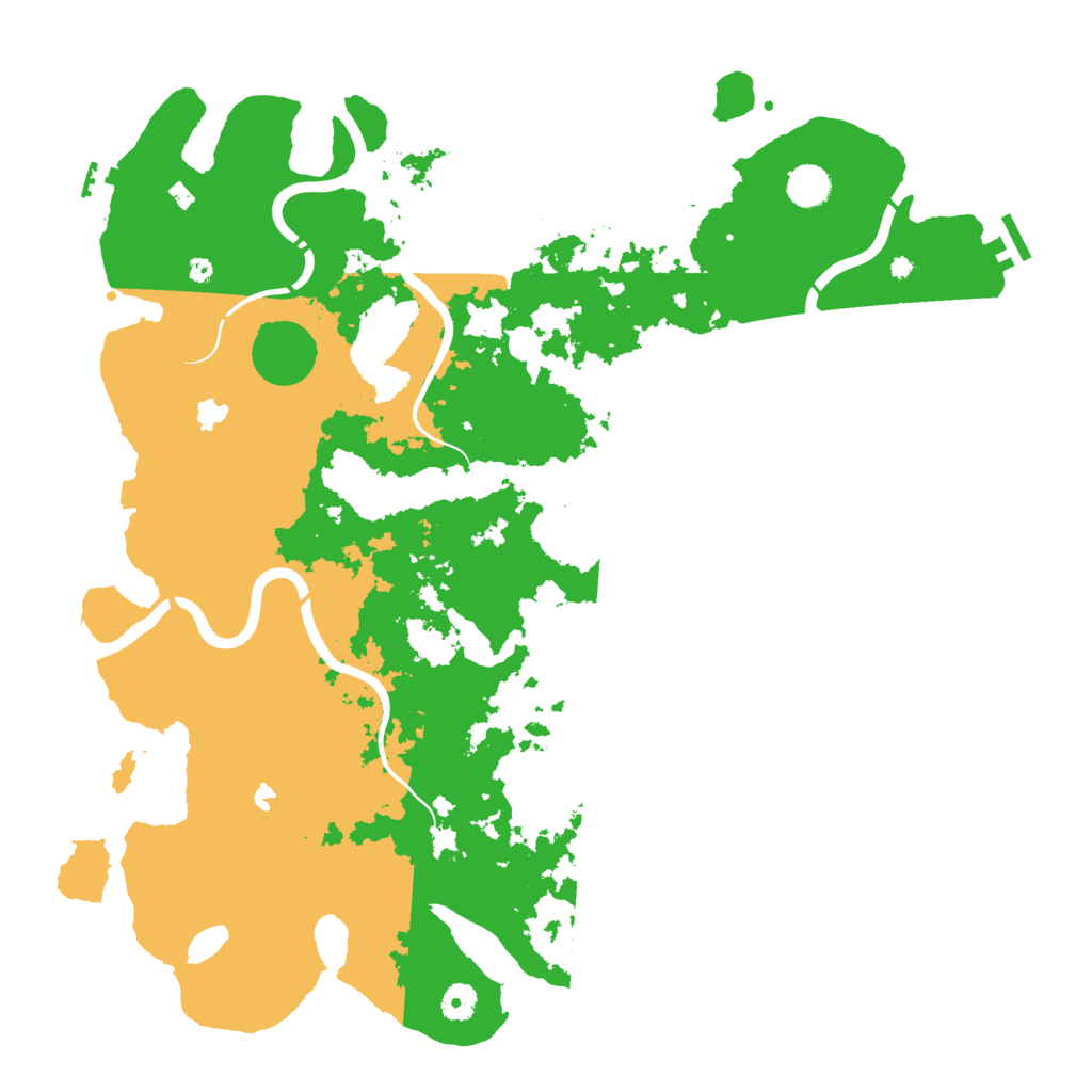 Biome Rust Map: Procedural Map, Size: 4500, Seed: 502319972