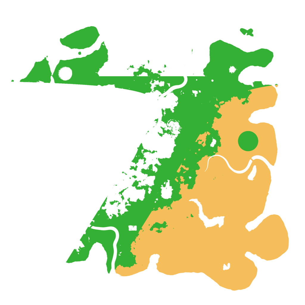 Biome Rust Map: Procedural Map, Size: 4000, Seed: 48800