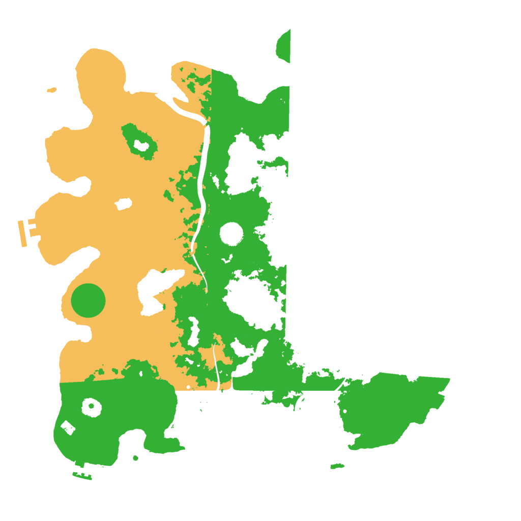 Biome Rust Map: Procedural Map, Size: 4000, Seed: 1941808292