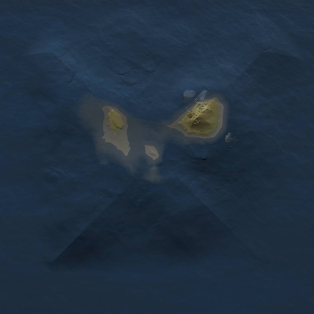 Rust Map: Procedural Map, Size: 1150, Seed: 1234, 1 Monuments