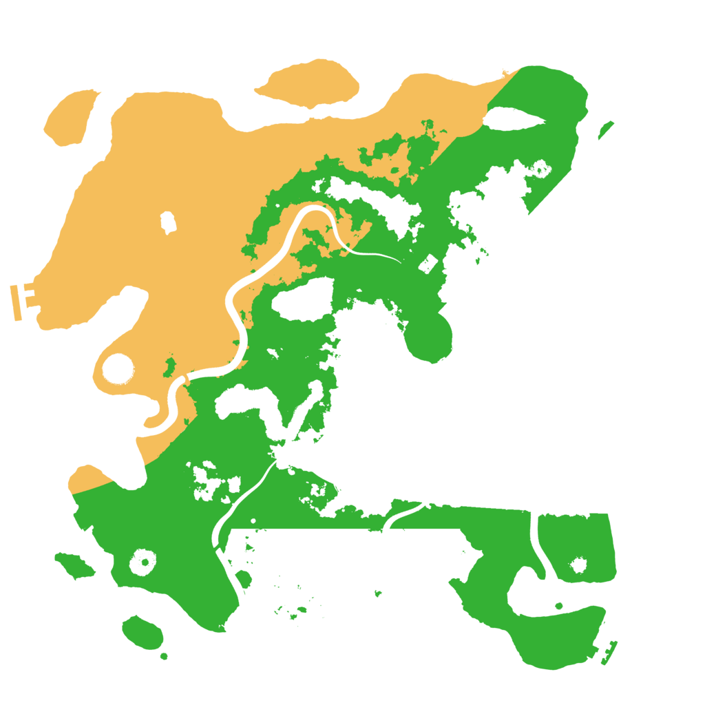Biome Rust Map: Procedural Map, Size: 4000, Seed: 189535648