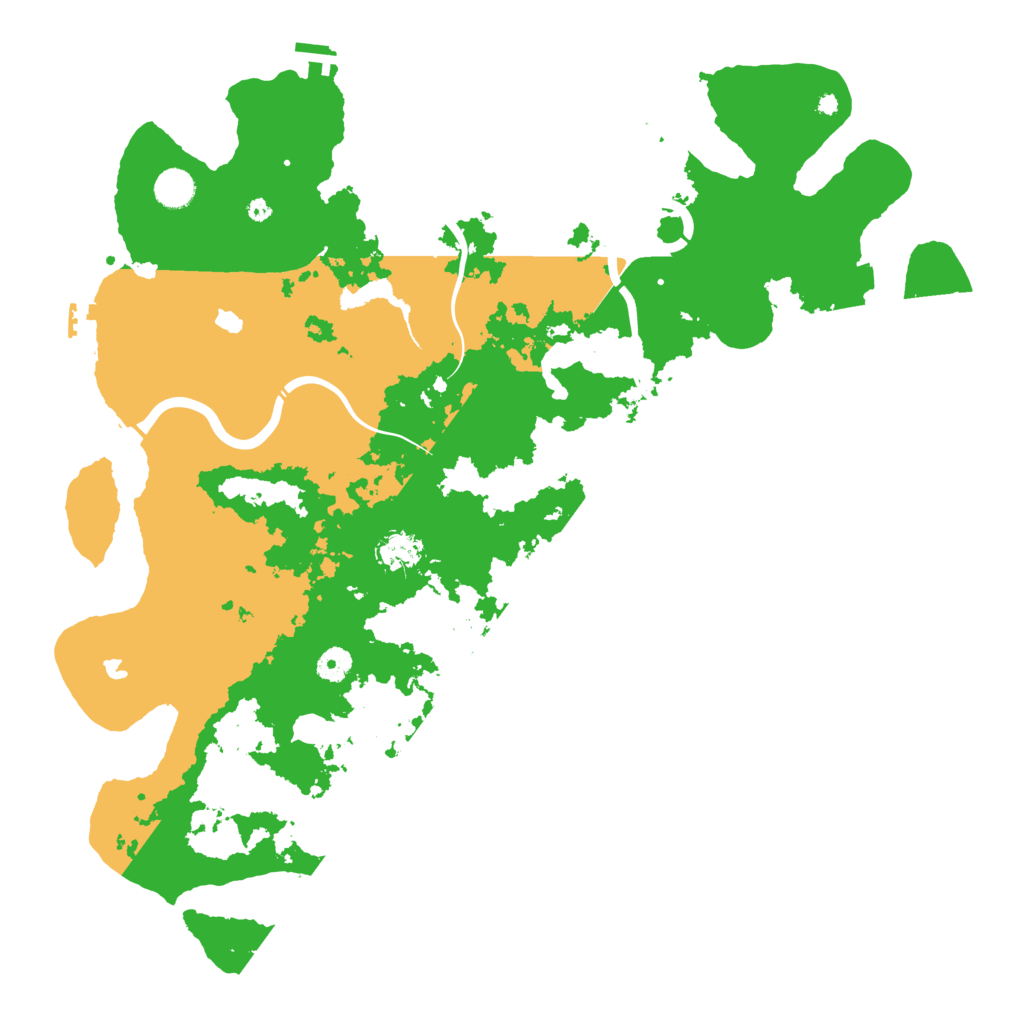Biome Rust Map: Procedural Map, Size: 4500, Seed: 916537636