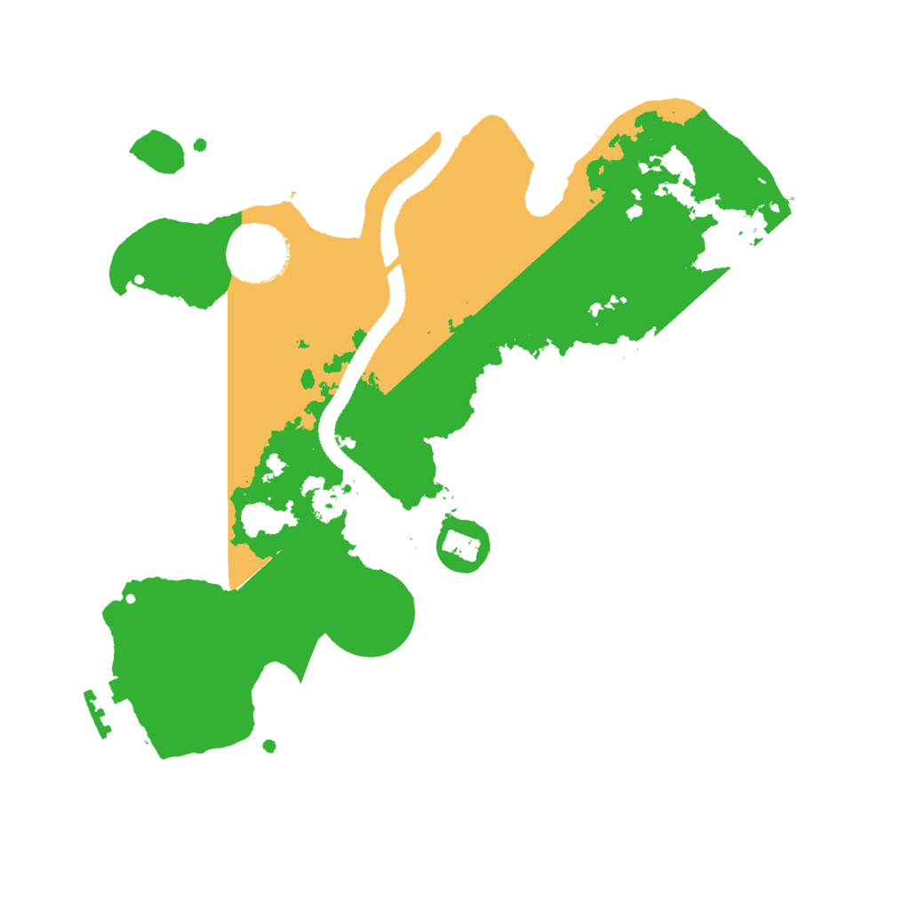 Biome Rust Map: Procedural Map, Size: 2750, Seed: 633917223