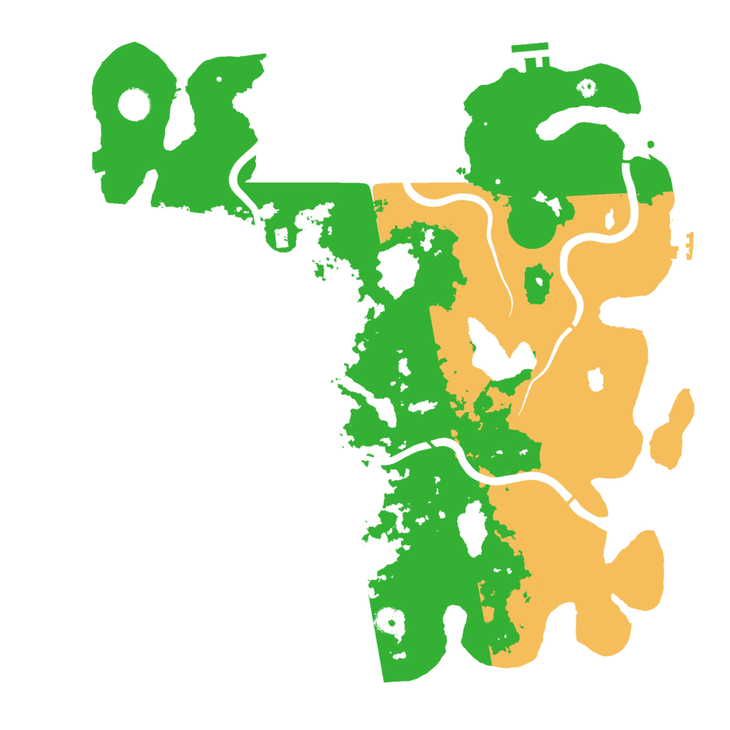 Biome Rust Map: Procedural Map, Size: 4000, Seed: 935688247
