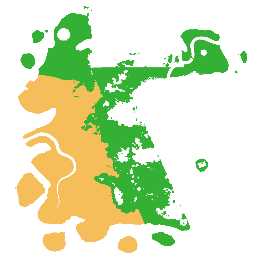 Biome Rust Map: Procedural Map, Size: 3750, Seed: 1123919615