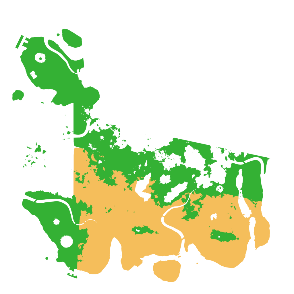 Biome Rust Map: Procedural Map, Size: 4250, Seed: 1950291756