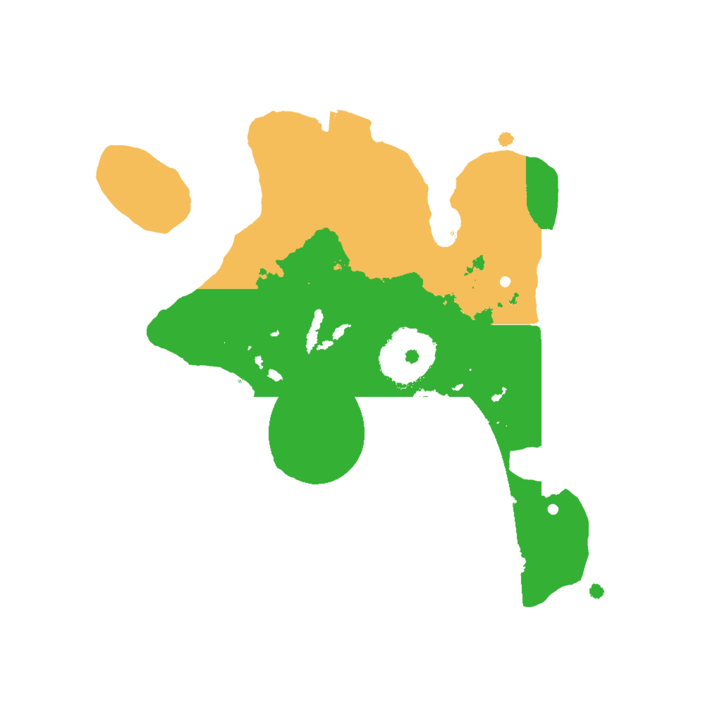 Biome Rust Map: Procedural Map, Size: 2000, Seed: 458739485