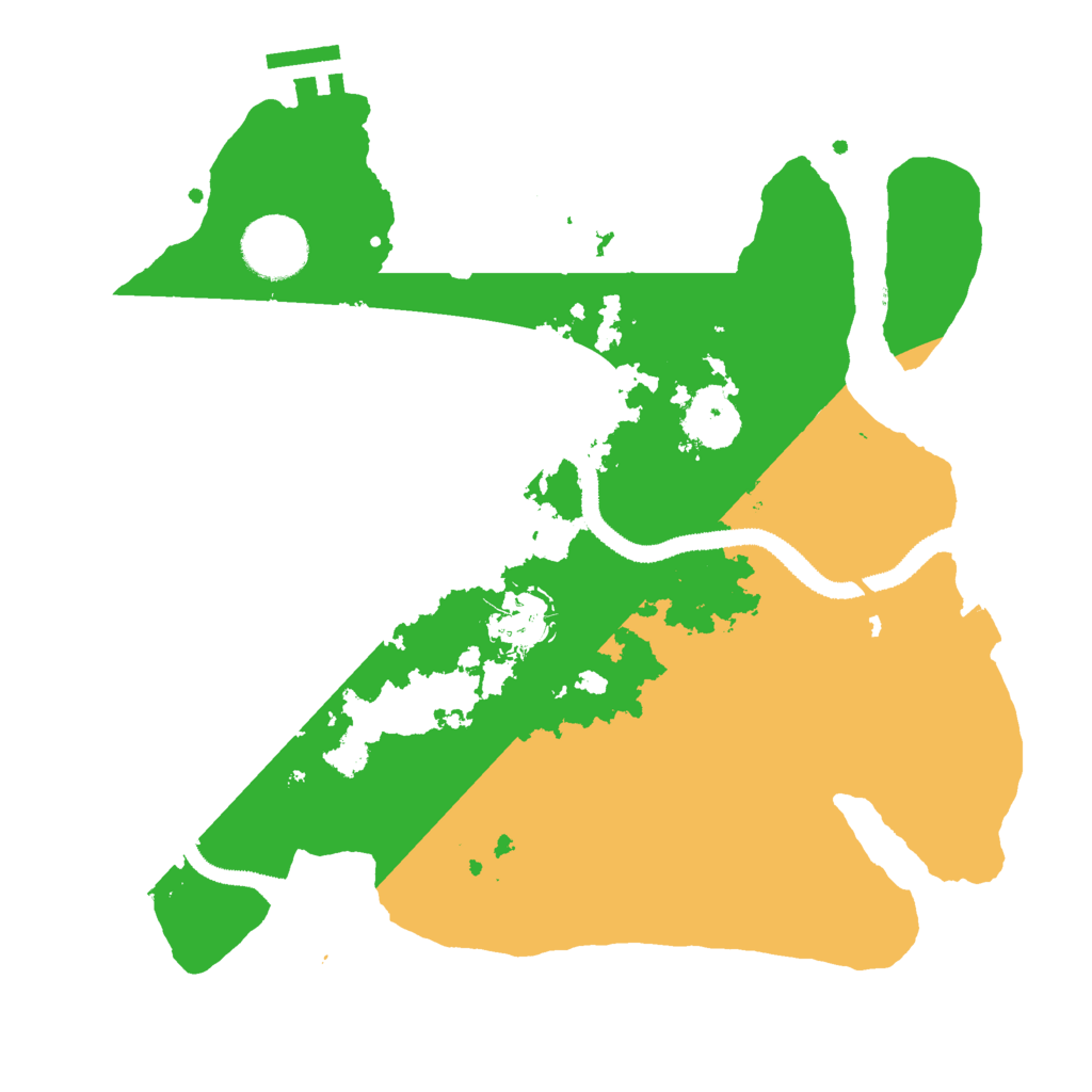 Biome Rust Map: Procedural Map, Size: 3000, Seed: 115641