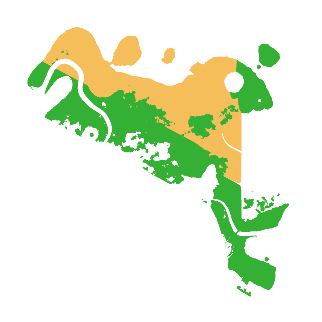 Biome Rust Map: Procedural Map, Size: 3000, Seed: 693594240