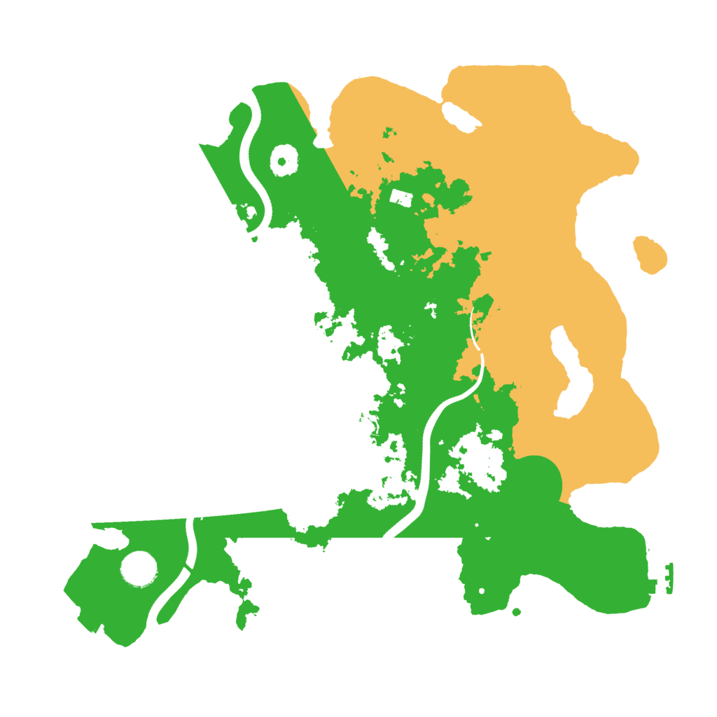 Biome Rust Map: Procedural Map, Size: 3515, Seed: 649861369