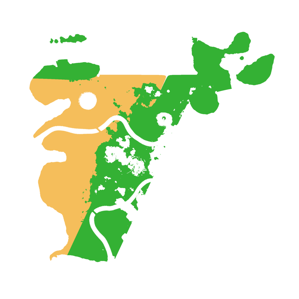 Biome Rust Map: Procedural Map, Size: 3000, Seed: 11940