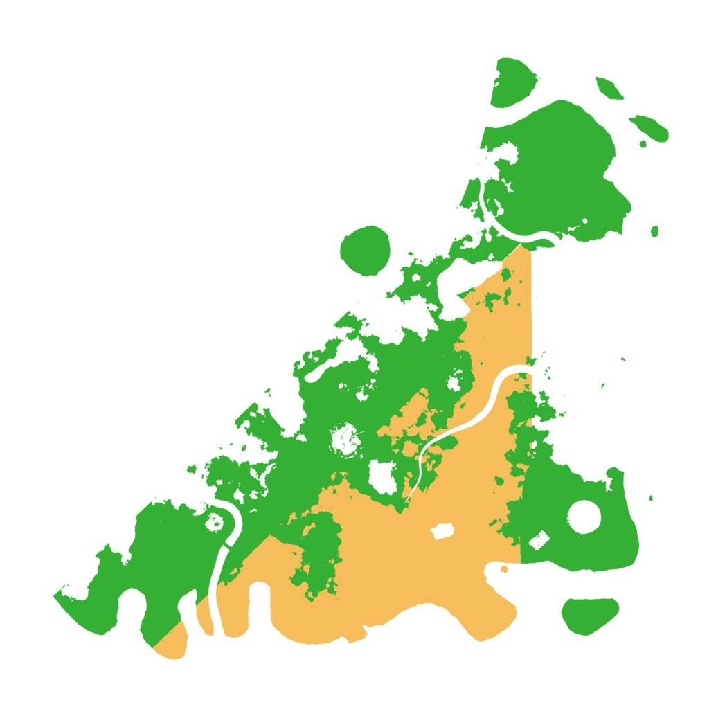 Biome Rust Map: Procedural Map, Size: 4000, Seed: 640780875