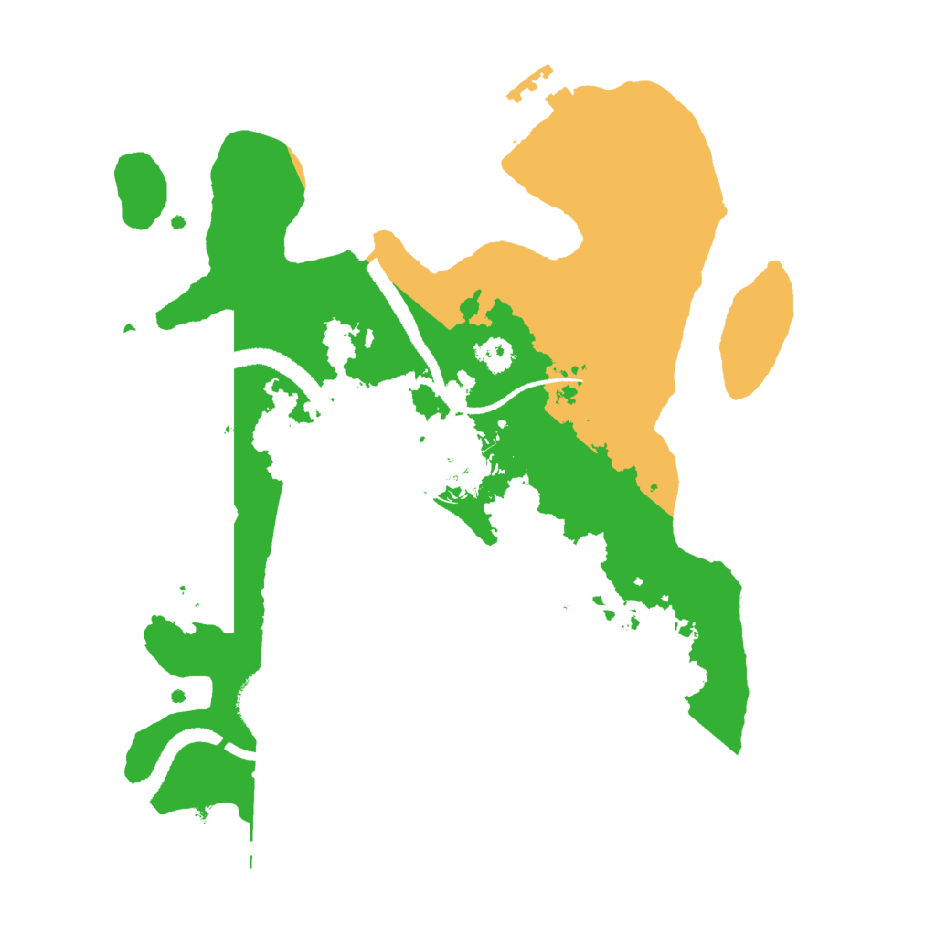 Biome Rust Map: Procedural Map, Size: 2700, Seed: 1756900873