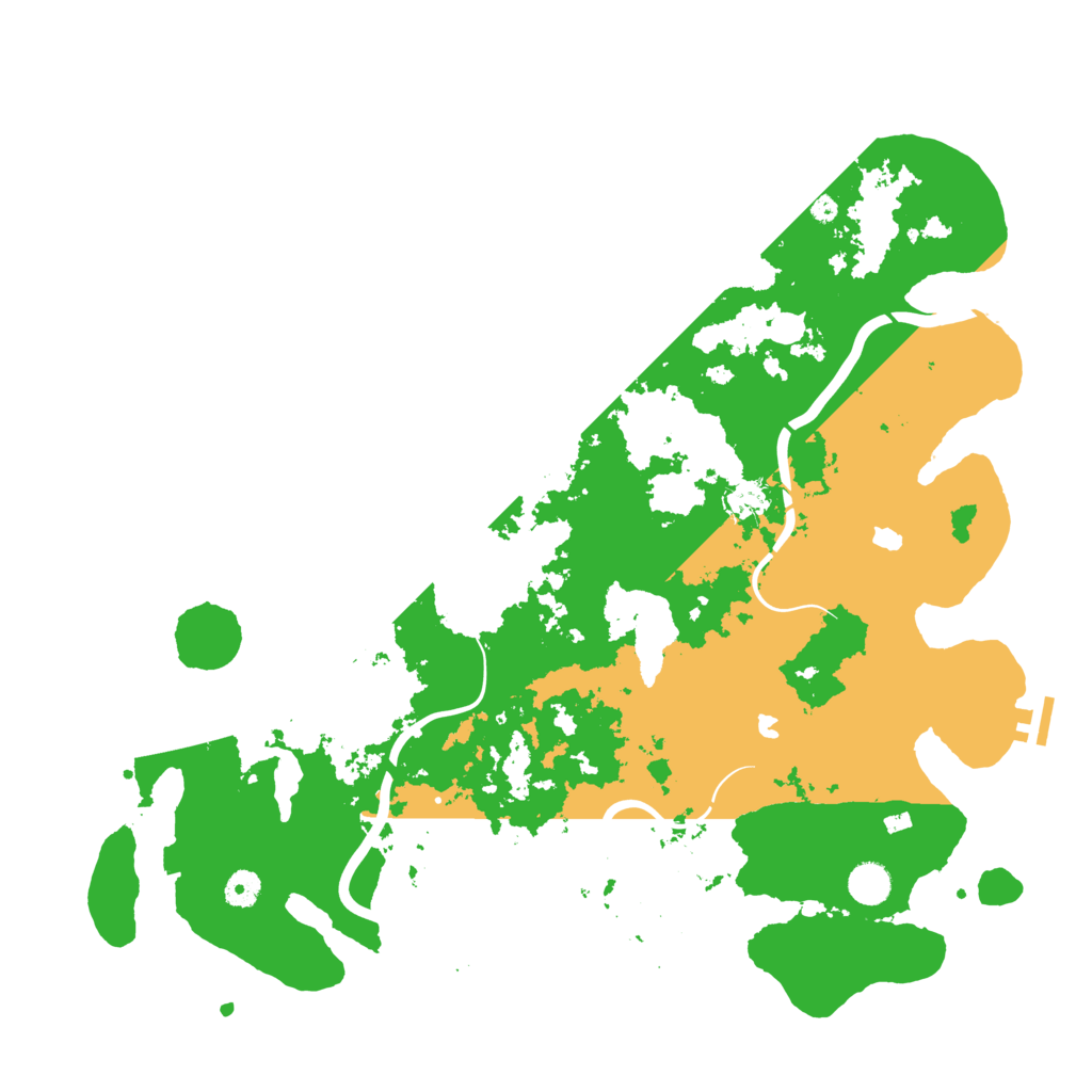 Biome Rust Map: Procedural Map, Size: 4500, Seed: 863695060