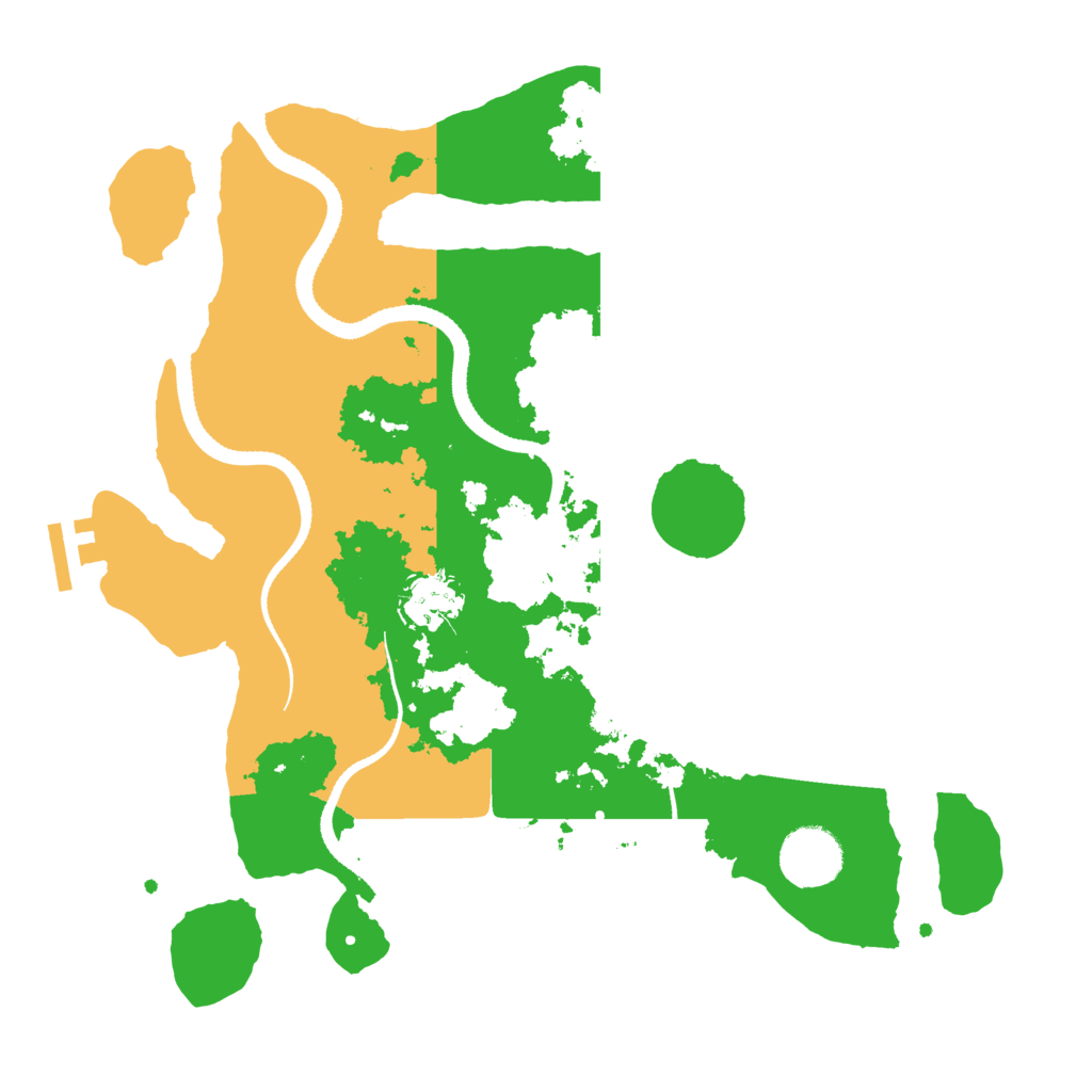 Biome Rust Map: Procedural Map, Size: 3250, Seed: 635276669
