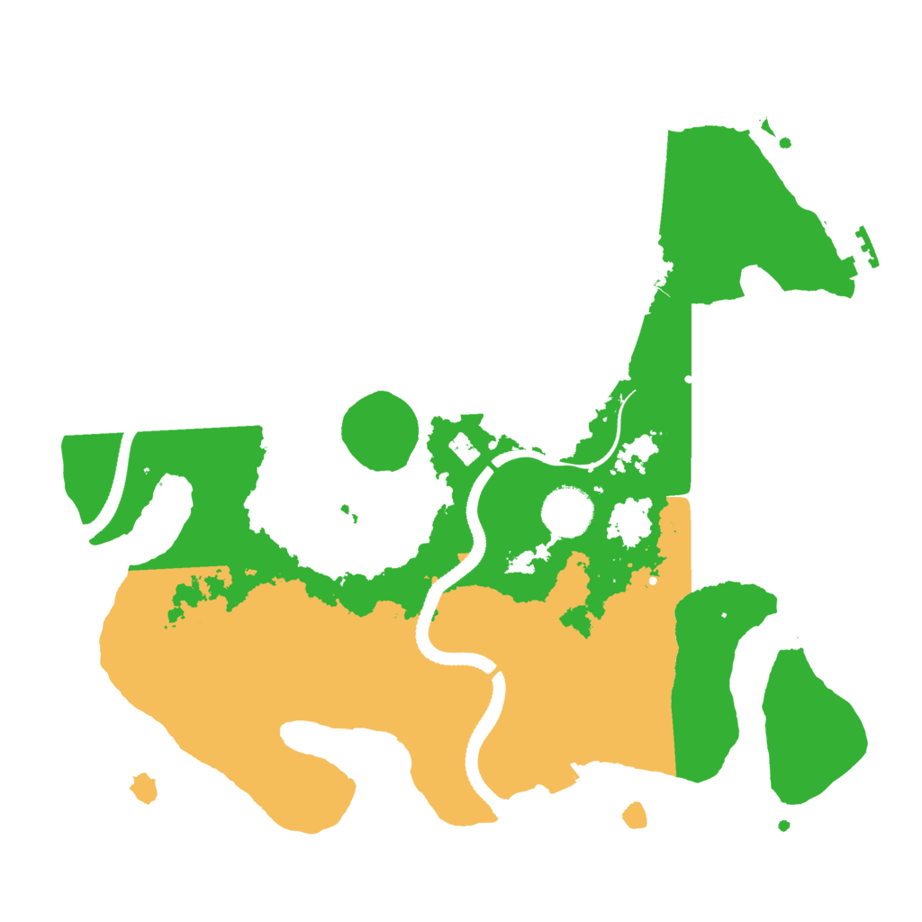 Biome Rust Map: Procedural Map, Size: 3250, Seed: 1616209146