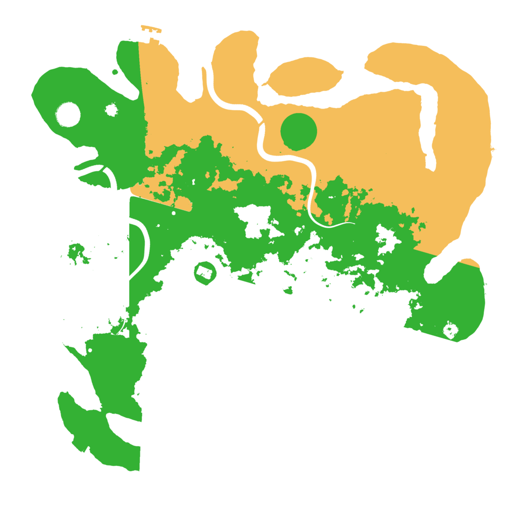 Biome Rust Map: Procedural Map, Size: 3750, Seed: 33044