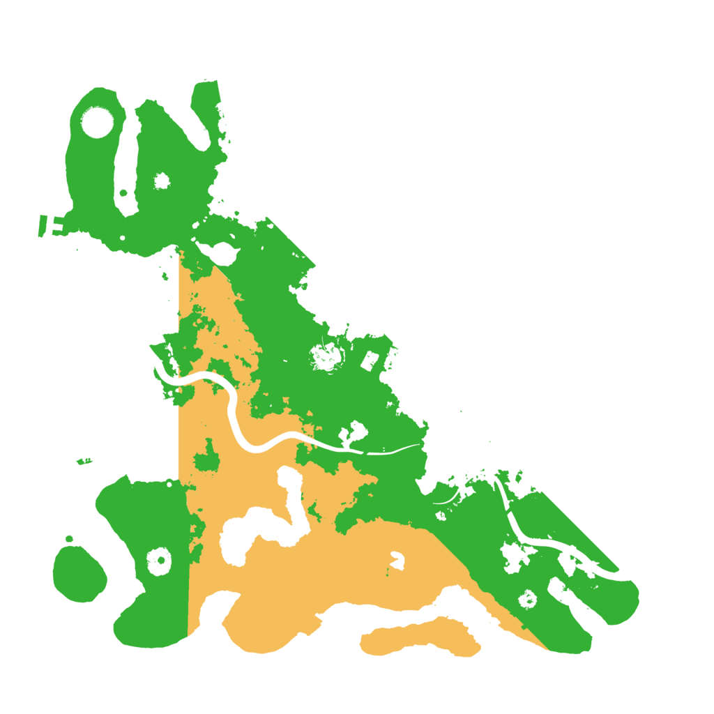 Biome Rust Map: Procedural Map, Size: 4000, Seed: 17901761