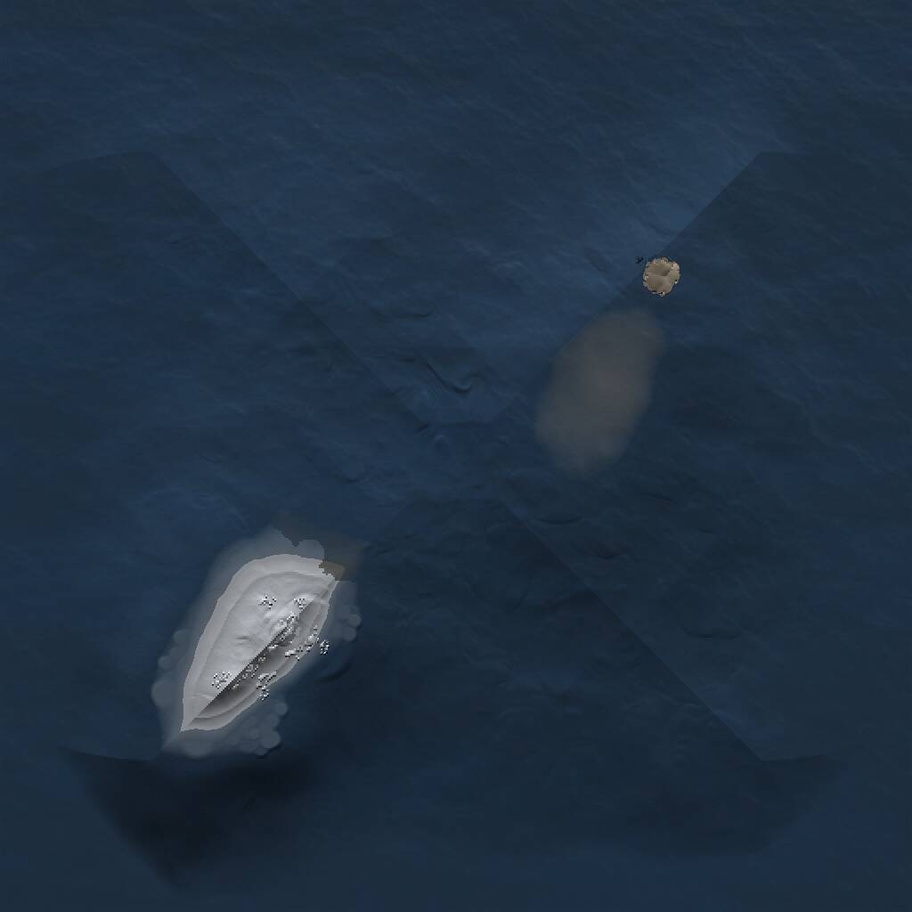 Rust Map: Procedural Map, Size: 1000, Seed: 315539307, 1 Monuments