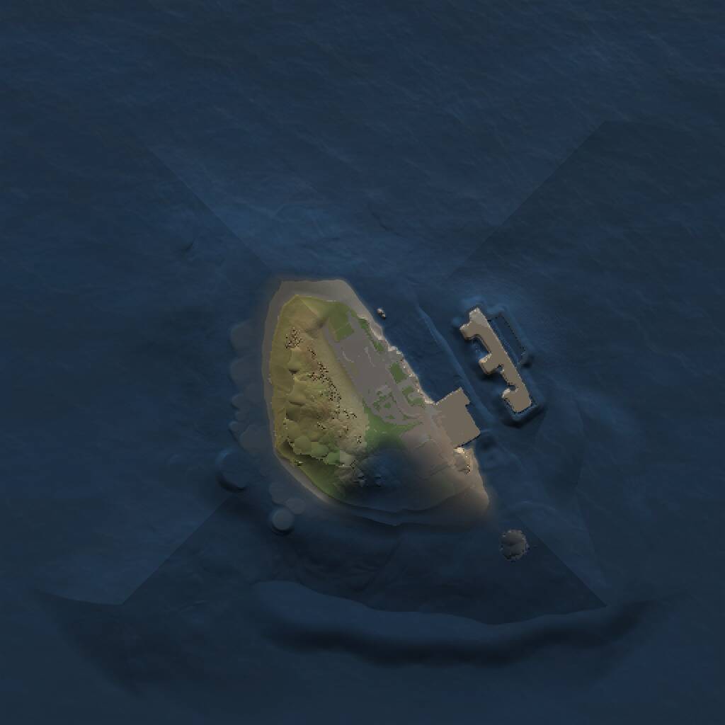 Rust Map: Procedural Map, Size: 1000, Seed: 459561085, 2 Monuments