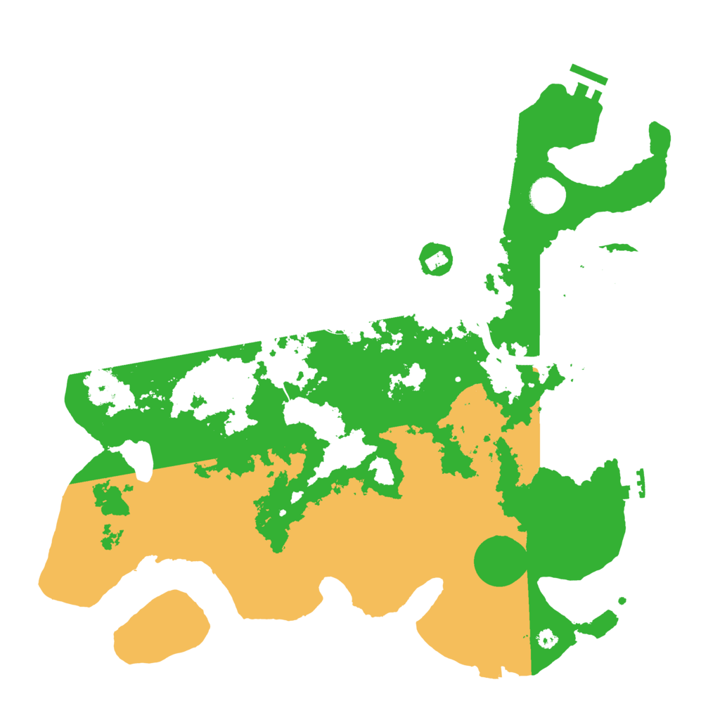 Biome Rust Map: Procedural Map, Size: 3750, Seed: 31454