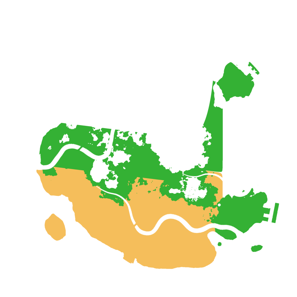 Biome Rust Map: Procedural Map, Size: 3000, Seed: 591708809