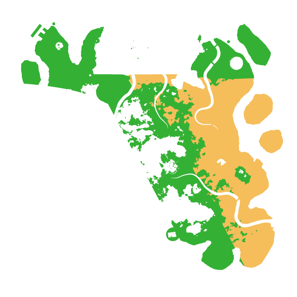 Biome Rust Map: Procedural Map, Size: 4000, Seed: 1714577776