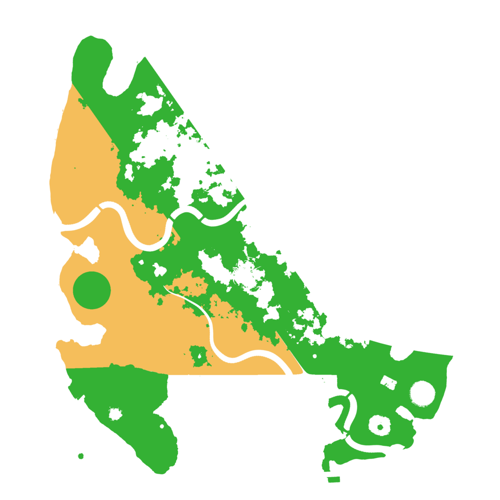 Biome Rust Map: Procedural Map, Size: 3500, Seed: 723475979