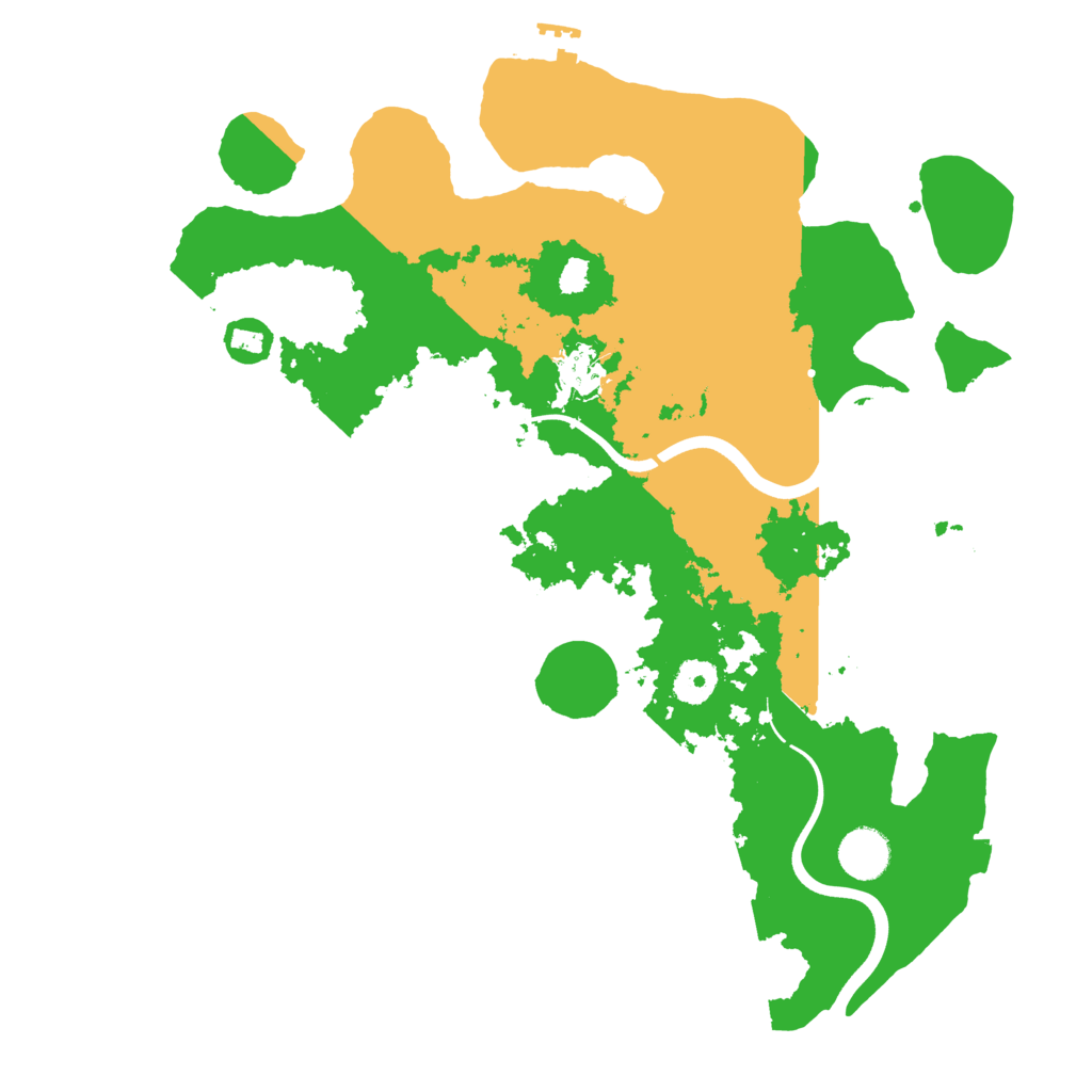 Biome Rust Map: Procedural Map, Size: 3750, Seed: 17896387
