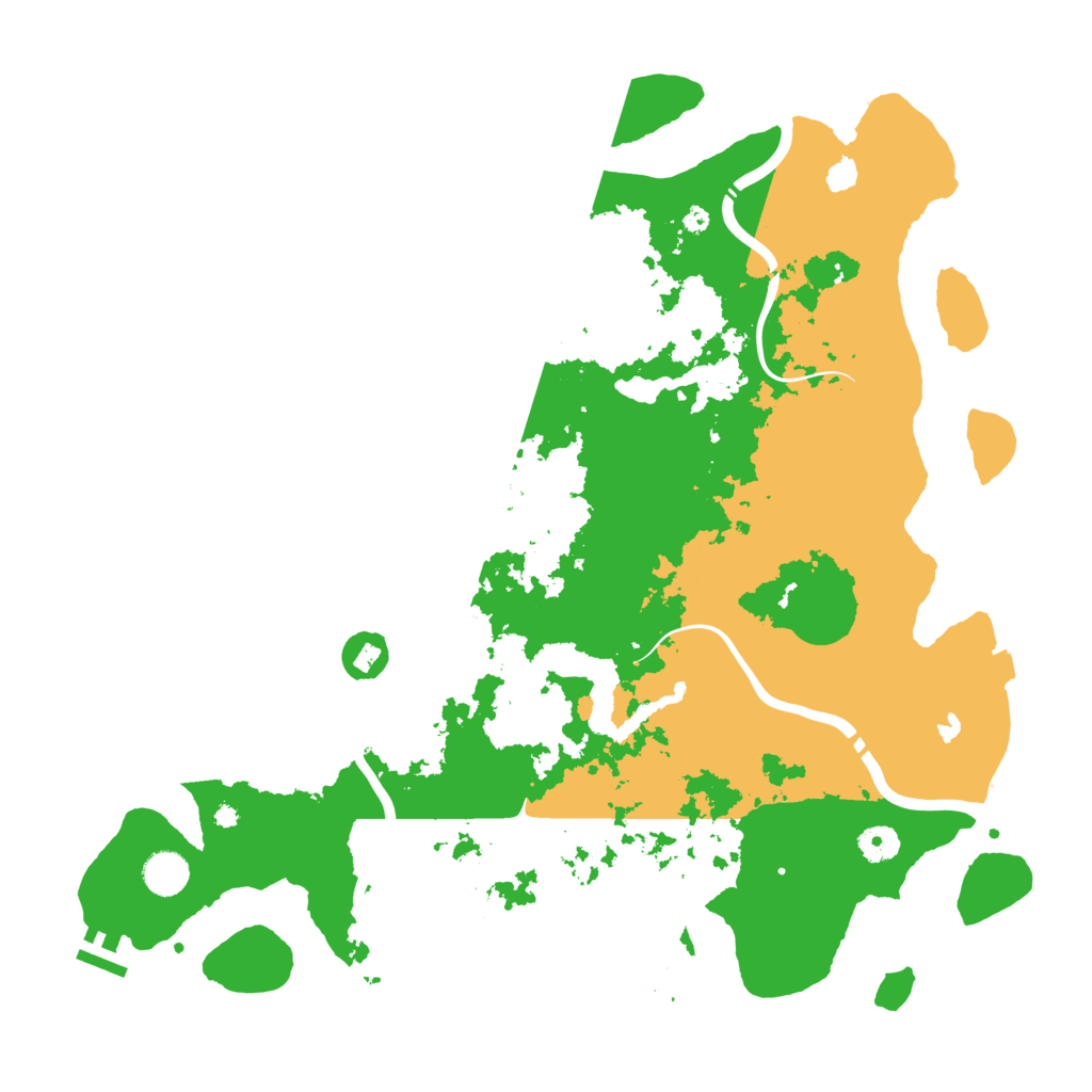 Biome Rust Map: Procedural Map, Size: 4250, Seed: 1226977688