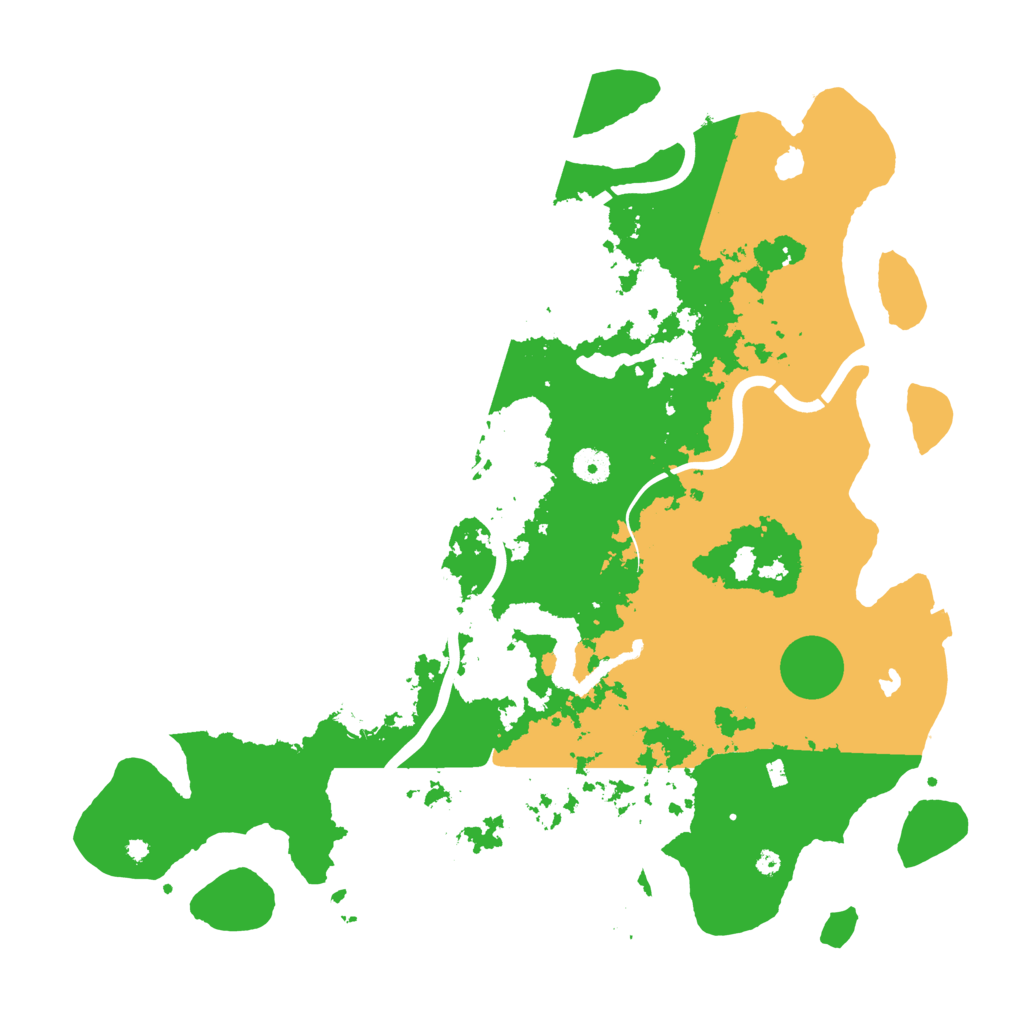 Biome Rust Map: Procedural Map, Size: 4250, Seed: 1226977688