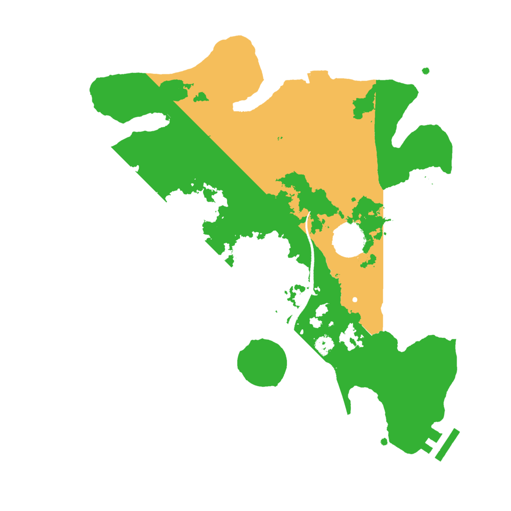 Biome Rust Map: Procedural Map, Size: 2900, Seed: 983673498