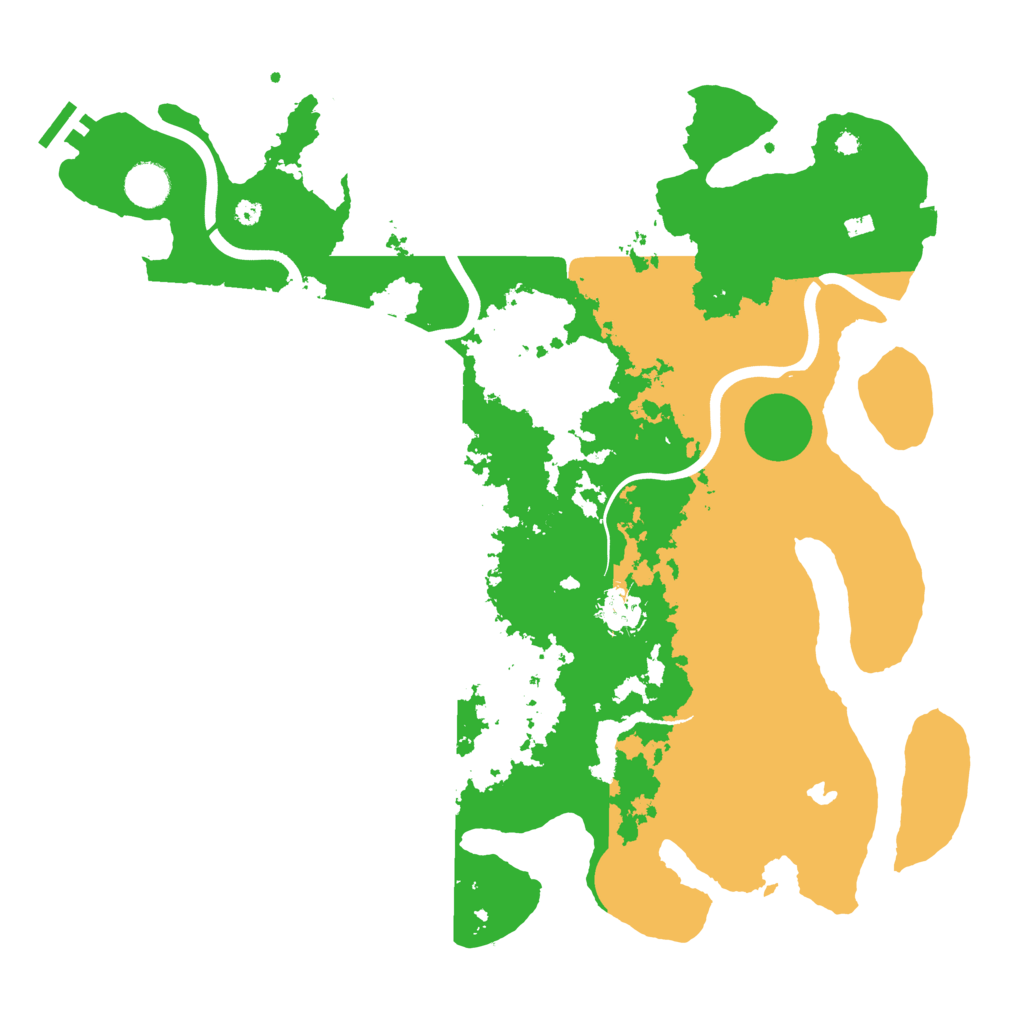 Biome Rust Map: Procedural Map, Size: 4000, Seed: 1168133800