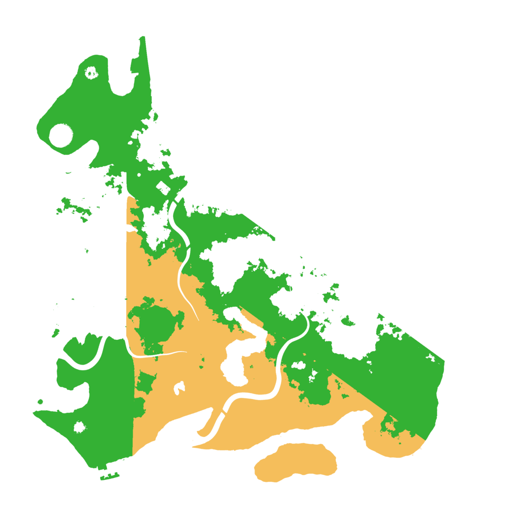 Biome Rust Map: Procedural Map, Size: 4000, Seed: 157310974