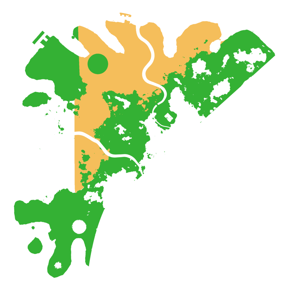 Biome Rust Map: Procedural Map, Size: 3850, Seed: 294538451