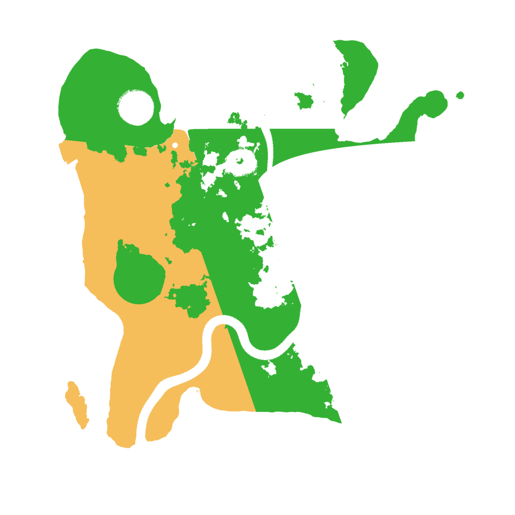 Biome Rust Map: Procedural Map, Size: 2700, Seed: 1749949874
