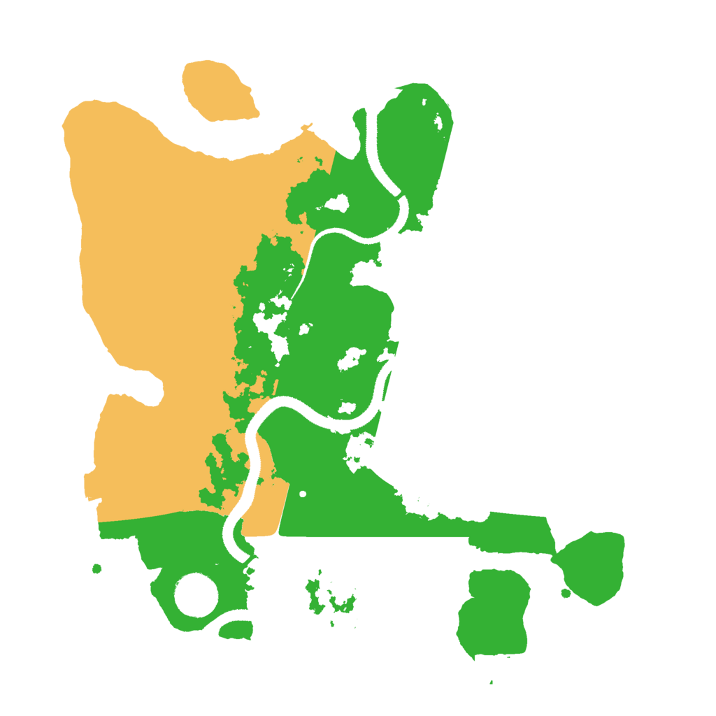 Biome Rust Map: Procedural Map, Size: 3050, Seed: 706173767