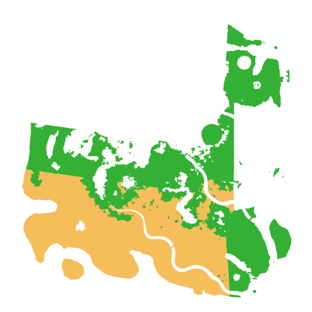 Biome Rust Map: Procedural Map, Size: 4000, Seed: 47348