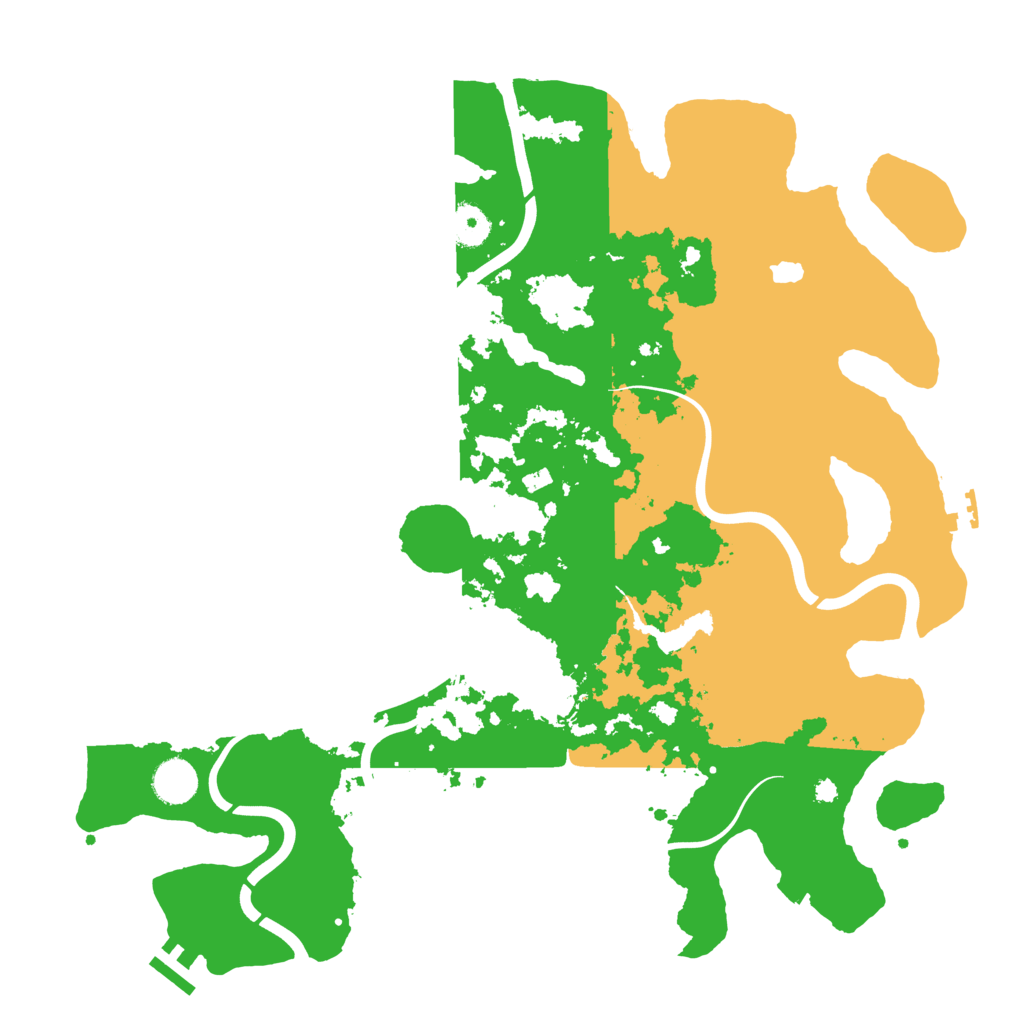 Biome Rust Map: Procedural Map, Size: 4000, Seed: 911817416
